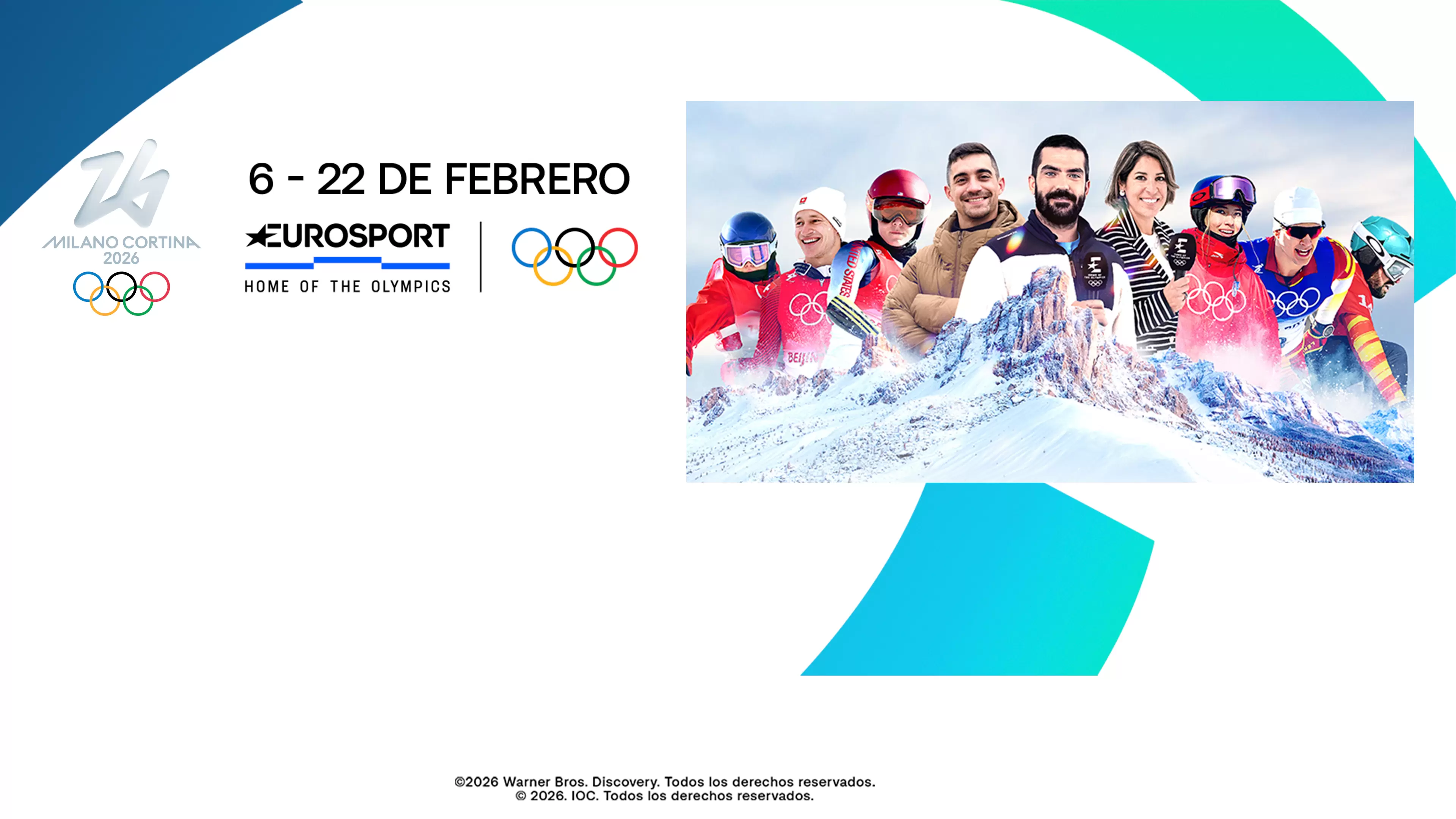 Lo mejor de los JJ.OO. de Invierno 2026, 6 al 22 feb. en Movistar Plus